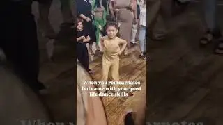 Little girl dance steps are a breathe of fresh air and happiness needed this moment. 