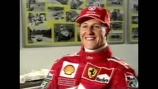 Michael Schumacher - PreSeason Interview ( itv Sport 2000 )