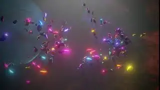 Cool Galaxy Fracture Effect (Blender EEVEE)