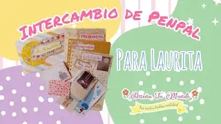 intercambio de Pepal, así le respondo a mi amiga por correspondencia.