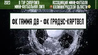 МФЛ 2023. Суперлига. 8 тур. 29.06.23. ФК «Гамма ДВ» — ФК «Градус-КАРТВЕЛ»