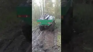 Вездеход Беляшек едет на реку полисть 5