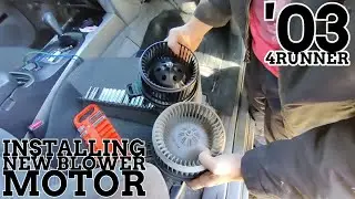 4th Gen 4runner Blower Motor Replacement
