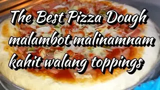 The Best Pizza dough #pizzacrust #pizzadough #pizzarecipe #pizza