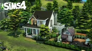 MODERN SECRET COTTAGE 🦊 | SIMS 4 | Speedbuild | COTTAGELIVING