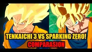 Qual é Melhor? Comparação de Gráficos e Jogabilidade - Tenkaichi 3 vs Sparking Zero!