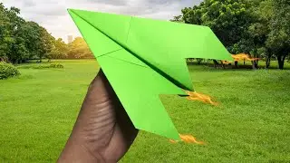Make a Super Cool Paper Plane - Fighter Jet Edition #music #trend #trending #trendingshorts #musica
