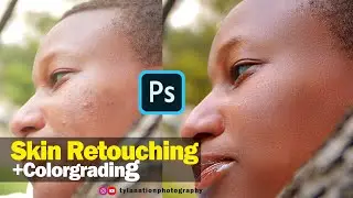 Easy Portrait Retouching | How I Color Grade My Outdoor Picture || Free LUTs By Using Photoshop 2023