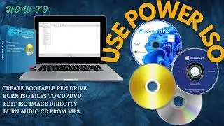 How to: Create Bootable Drive using PowerISO v8.4 | PENDRIVE |CD/DVD | 2023