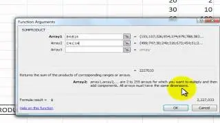How to Use the SUMPRODUCT Function in Excel