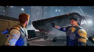 Star Wars Jedi Survivor - Coruscant - Escape the Undercity Gameplay