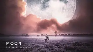 Moon - Photoshop Manipulation Process