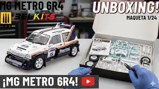👉 UNBOXING #70 MG Metro 6R4 1/24 BELKITS | CHRONICMODELS (ESPAÑOL)
