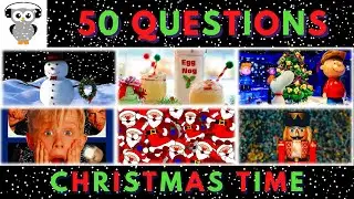Christmas Quiz | 50 Questions | Holiday Festive Trivia | Xmas Pub Quiz
