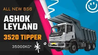Ashok Leyland BS6 Tipper 3520 | Ashok Leyland Avtr 2021 New Model Tipper | Ashok Leyland  #tipper