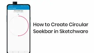 Circular Seekbar in Sketchware || How to Create Circular Seekbar in Sketchware ||