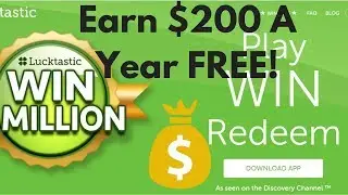 Make Real Money With A Simple IOS App LUCKTASTIC Simple Free Fun MUST SEE Teen Job