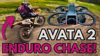 Does the DJI AVATA 2 have the POWER to hunt ENDURO BIKES??