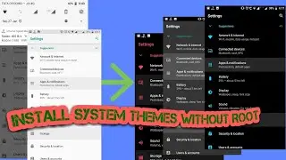 How to install custom system themes on android device|| one plus like settings||