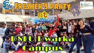 Fresher's party at DSEU Dwarka Campus || #freshers #dseu #party #celebration #dance #comedy #funny