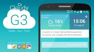 How To Install CloudyG2 3.3 on LG G2 (All Models) G4 Theme