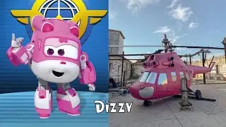 スーパーウィングス(Super Wings) 実生活の登場人物