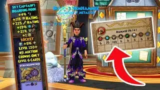 Wizard101: CRAZY New Level 130 Storm Stats - 100% Critical
