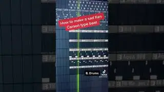 How to make a sad Ken Carson type beat 