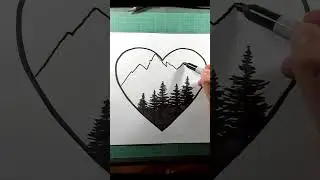 Tienes que hacer este Efecto ✍️ #drawing #tutorial #dibujo #arte #dibujarfacilmente