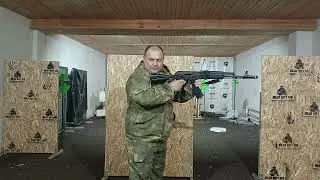 Смена магазина левой и правой рукой