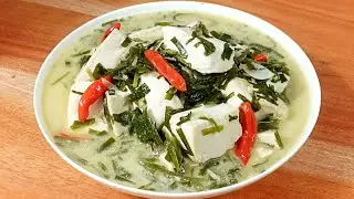 Gurihnya Sayur Tahu Kucai Santan 😋