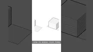 How to Break an Architectural Form #shorts #short #architecture