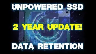 How Long Can SSD Store Data Unpowered? Year 2 Update