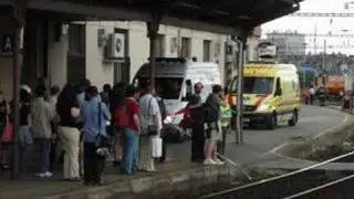Srážka vlaků v ŽST Brno - Hlavní nádraží