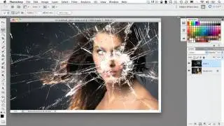 Photoshop - Dramatic Broken Glass