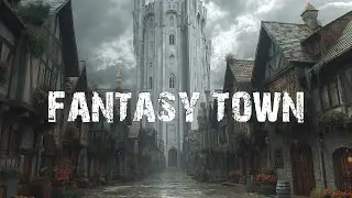 Fantasy Town Ambient Music for D&D - The Tower District of Baldur's Gate