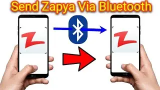 How to send Zapya Apk From Bluetooth