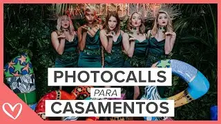 Photocall para casamentos: 10 propostas fantásticas