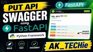 Build PUT API with Swagger UI in FastAPI (Python Tutorial)