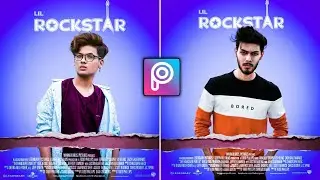 Poster Picture PicsArt Tutorial | Trending Poster Making Photo Editing in PicsArt | RTWORLD