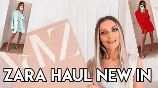 HUGE ZARA HAUL & TRY ON // NEW IN MAY 2021// The best spring blazers!