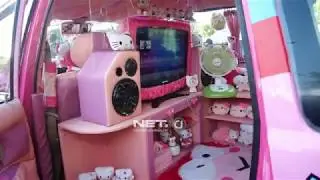 Ada Mobil Hello kitty di Parepare