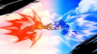 furnace vs mettalix || sprite animation ( #skyfightcollab part )
