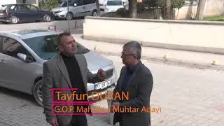 Gaziosmanpaşa Mahallesi Muhtar Adayı Tayfun Duran
