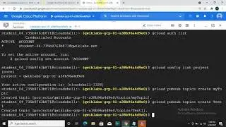 Lab #7 Google Cloud Pub/Sub Qwik Start Console Solution| Perform Foundational Infrastructure Quest