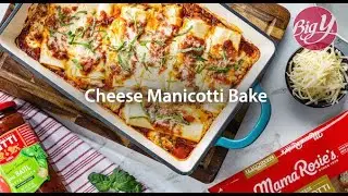 Cheese Manicotti Bake Recipe