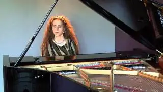 Marjorie Janove performing Reflets dans l'eau by Claude Debussy