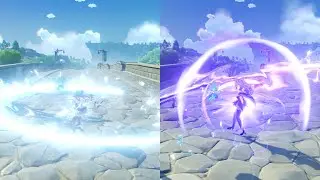 Rosaria vs Keqing | Teleport Range Comparison