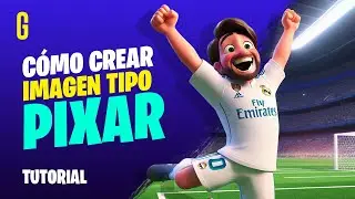 GRATIS✅ Cómo crear imágenes Tipo PIXAR | How to Create PIXAR style Images