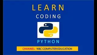 Python Console Application | Python Project Step By Step  | By NBC Computer Education
